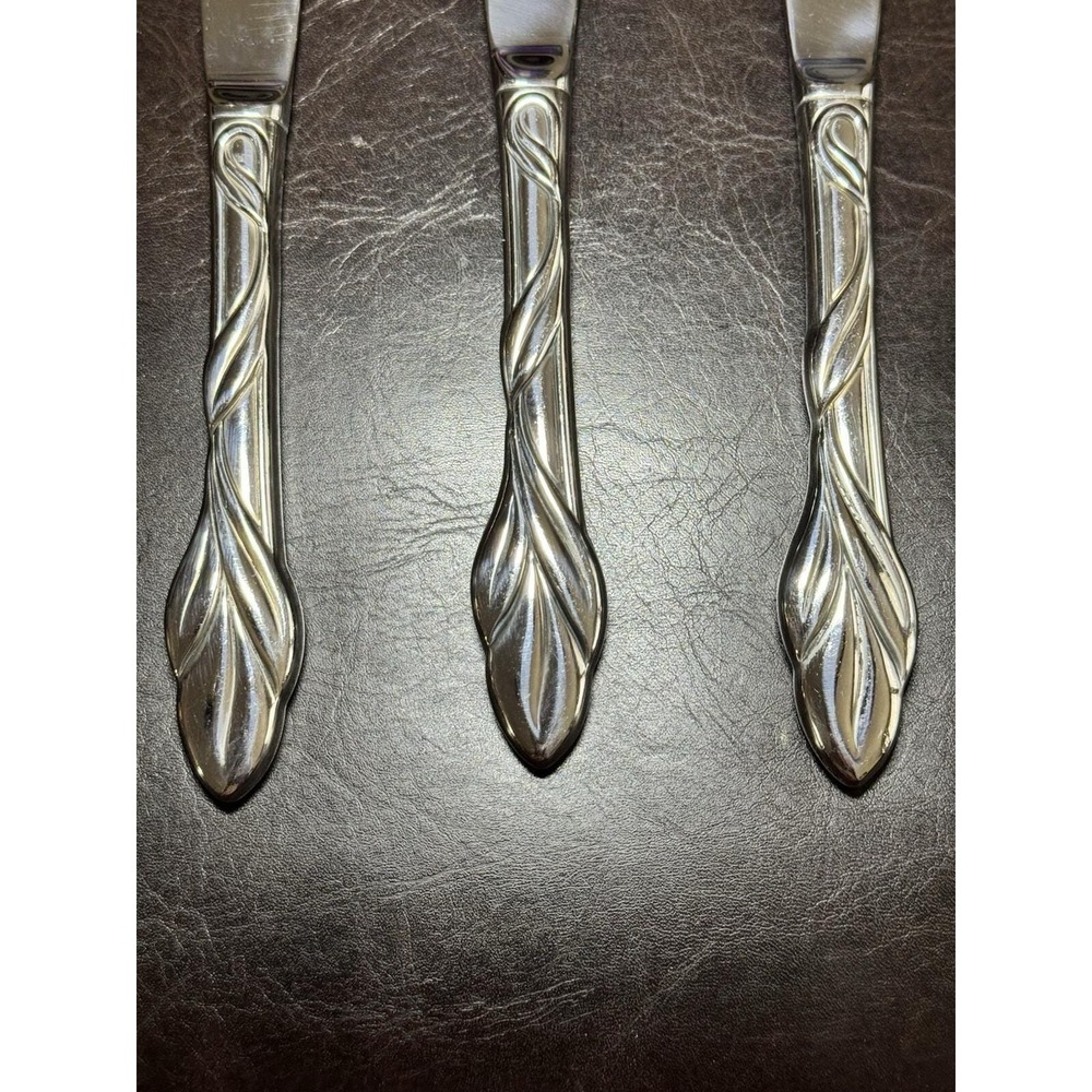 Oneida EDEN Stainless Flatware Set of 3 Dinner Knives (FW90)